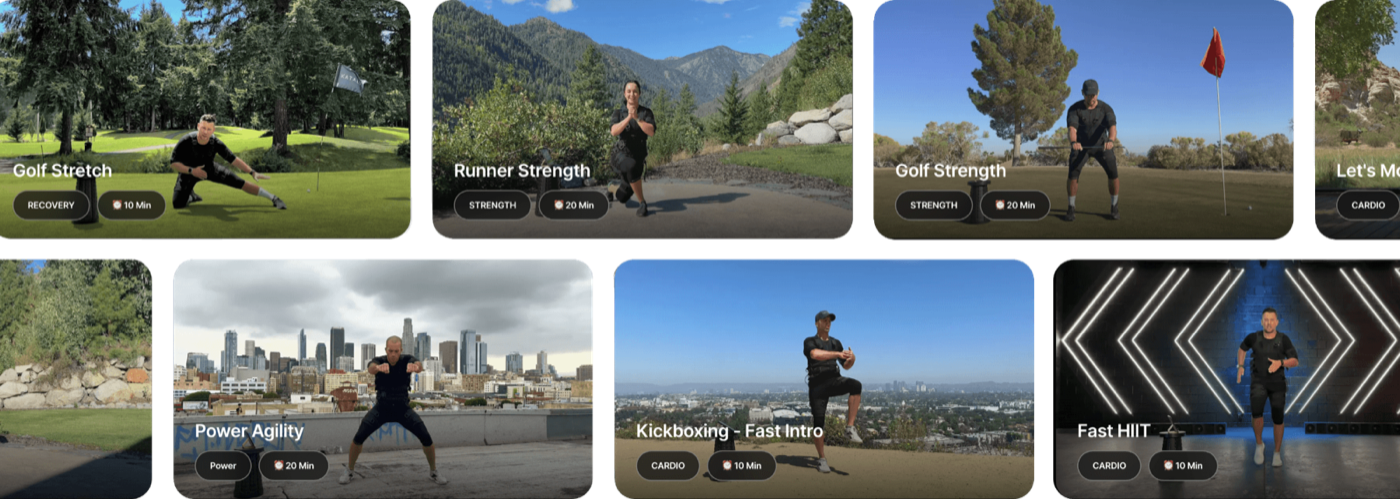 Guided Workout Programs, Problem & context